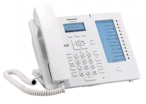 TELEFONE IP PANASONIC HDV230X 6 CONTAS SIP 2 TECLAS PROGRAMÁVEIS C/ POE