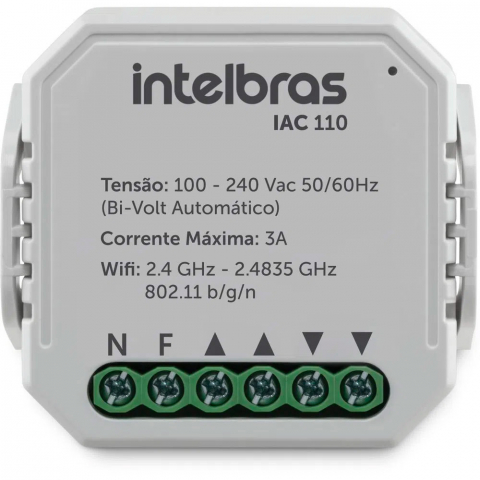 Acionador de Cortinas Smart IAC 110 Intelbras 