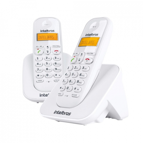 Telefone Sem Fio Digital com Ramal Adicional TS 3112 Branco