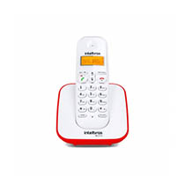 Telefone sem Fio Digital Intelbras TS 3110 Vermelho