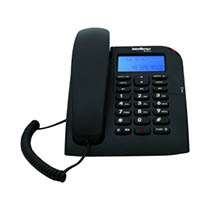 Telefone com fio e Identificação de Chamadas TC 60 ID Preto Intelbras